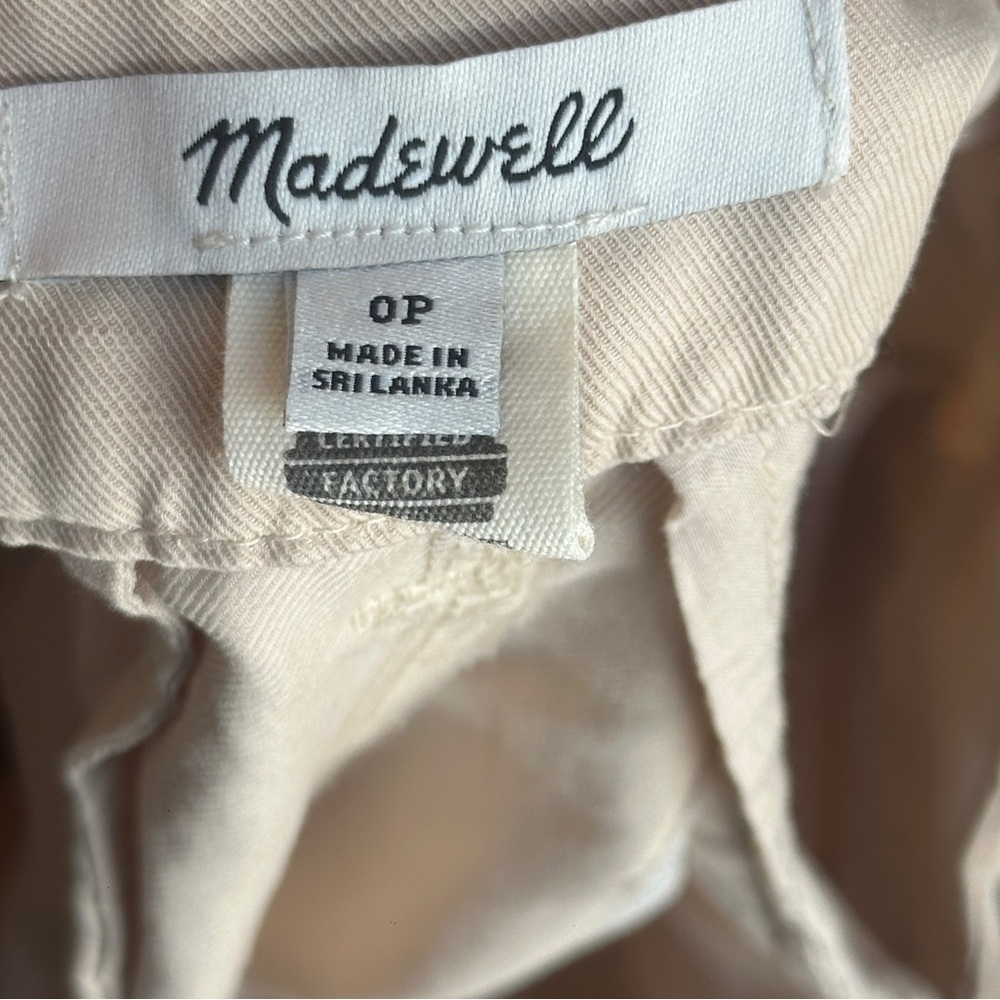 Madewell Harlow Wide Leg Pants Size 0P - Harvest Moon - Picture 4 of 13